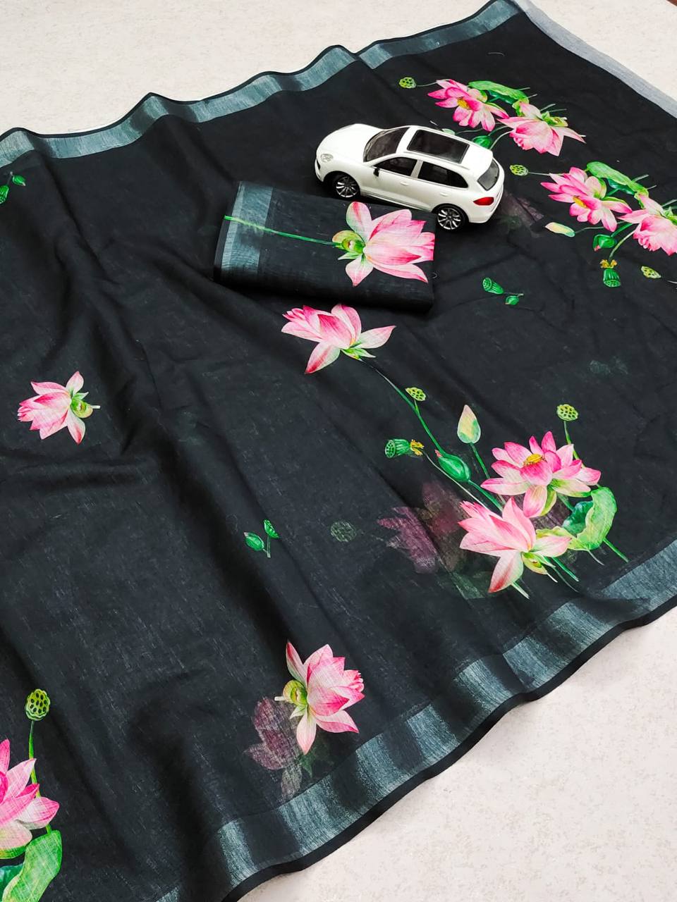 Pichwai print sarees