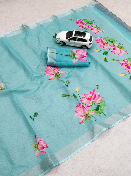 Pichwai print sarees