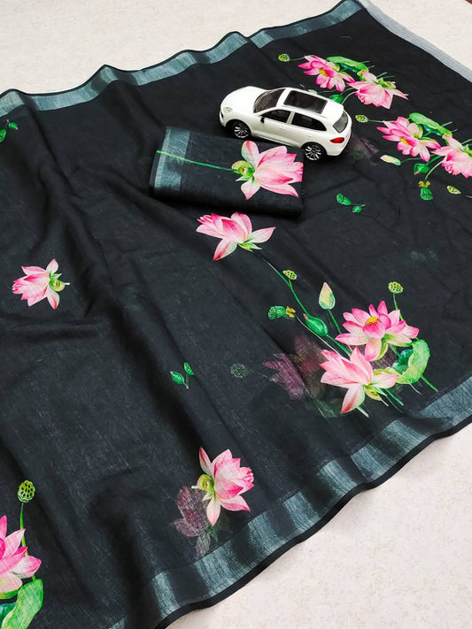 Pichwai print sarees