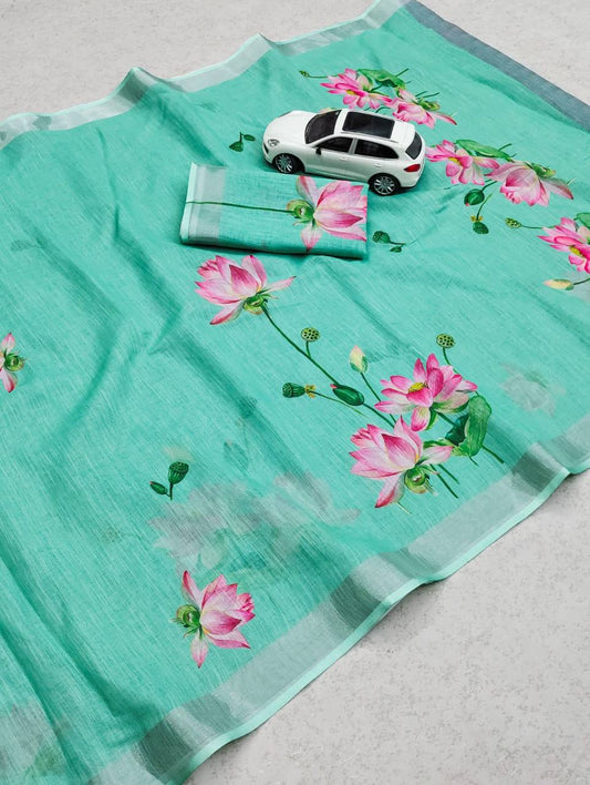 Pichwai print sarees