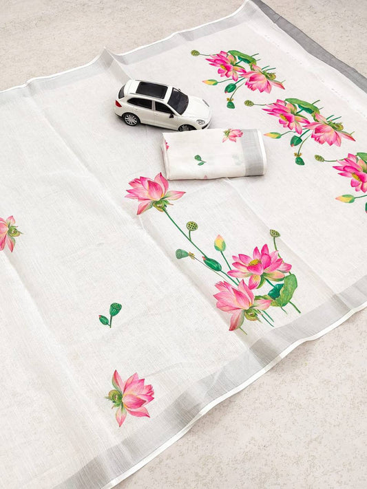 Pichwai print sarees