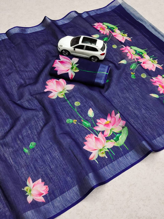 Pichwai print sarees